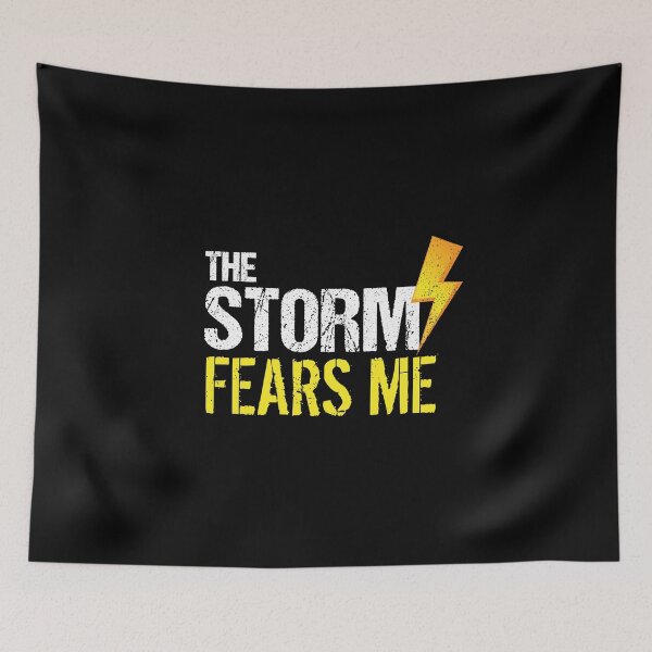 Item preview, Vintage The Storm Fears Me Funny Severe Weather designed and sold by perfectpresents.