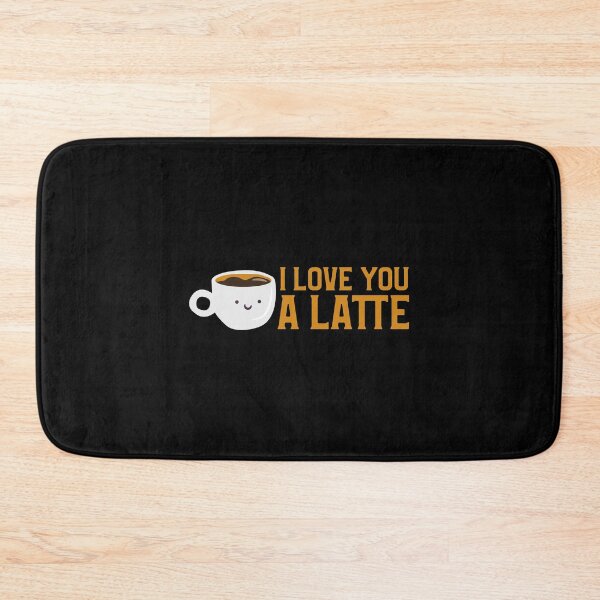 Item preview, Cute & Funny I Love You A Latte Coffee Pun designed and sold by perfectpresents.