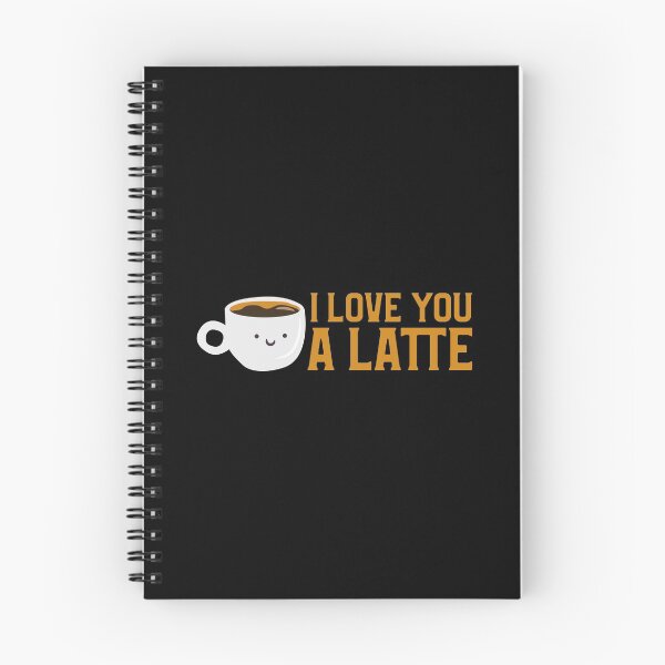Item preview, Cute & Funny I Love You A Latte Coffee Pun designed and sold by perfectpresents.