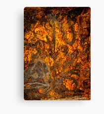 Rusty Abstract Canvas Print