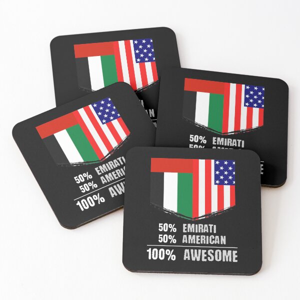 Item preview, 50% Emirati 50% American 100% Awesome Immigrant designed and sold by perfectpresents.