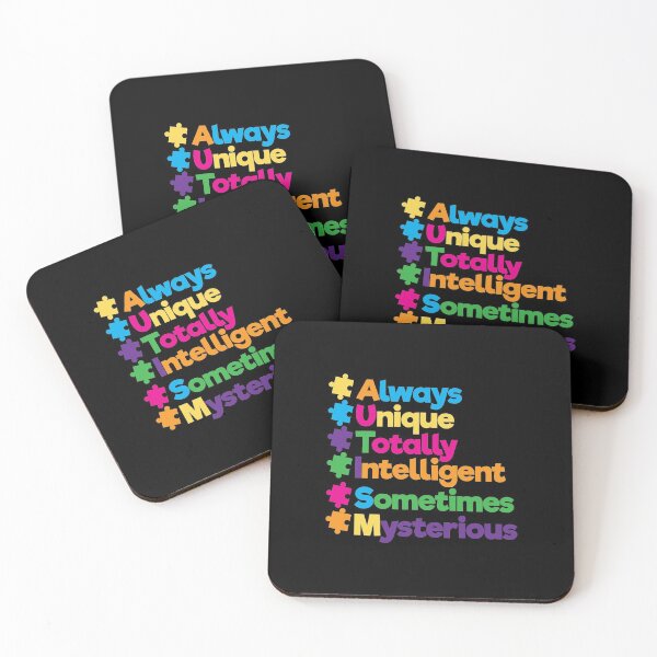 Item preview, Always Unique Awesome Autism Awareness Supporters designed and sold by perfectpresents.