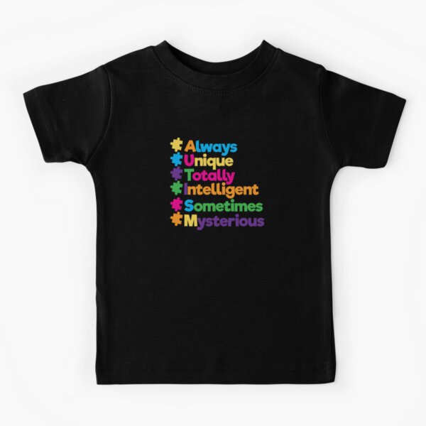 autism shirts for toddlers