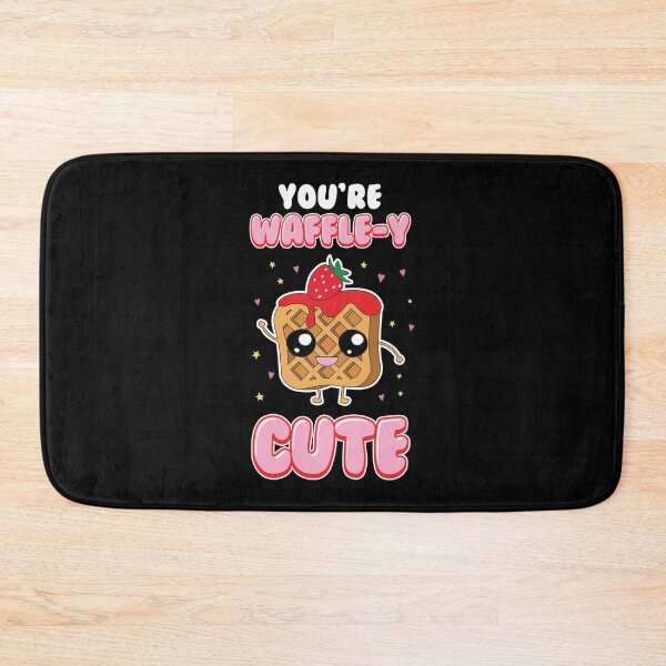 Item preview, Cute You're Waffle-y Awfully Punny Breakfast Pun designed and sold by perfectpresents.