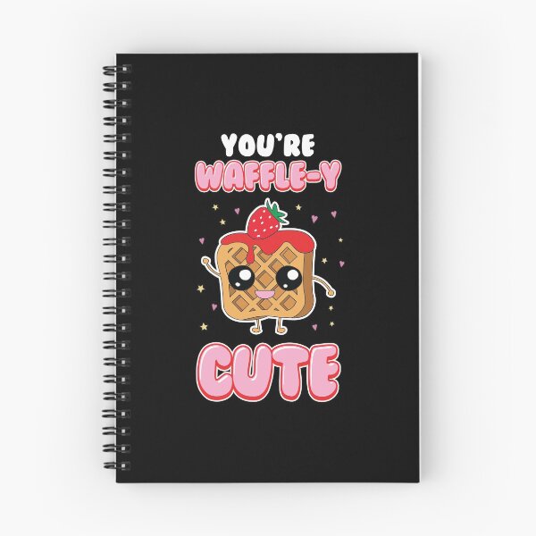 Item preview, Cute You're Waffle-y Awfully Punny Breakfast Pun designed and sold by perfectpresents.