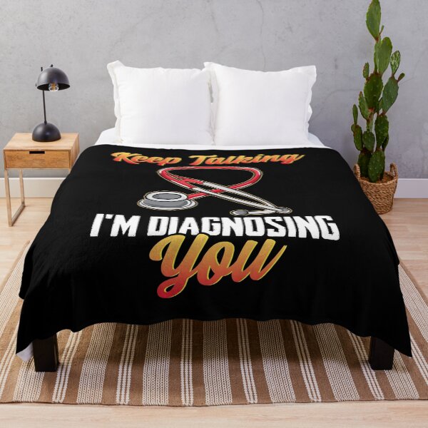 Item preview, Funny Keep Talking I'm Diagnosing You Nurse RN designed and sold by perfectpresents.