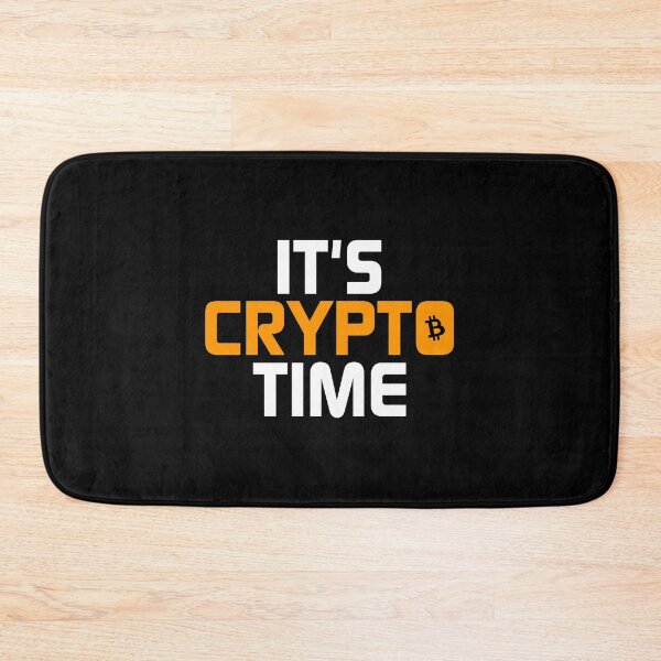 Item preview, It's Crypto Time Cryptocurrency Obsessed BTC designed and sold by perfectpresents.