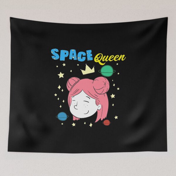 Item preview, Cute Space Queen Exploring Outer Space Astronaut designed and sold by perfectpresents.