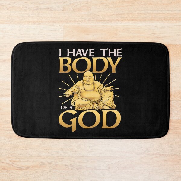 Item preview, Funny I Have The Body of a God Buddha Joke Pun designed and sold by perfectpresents.