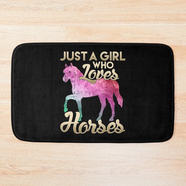 Item preview, Just a Girl Who Loves Horses Galactic Space Horse designed and sold by perfectpresents.