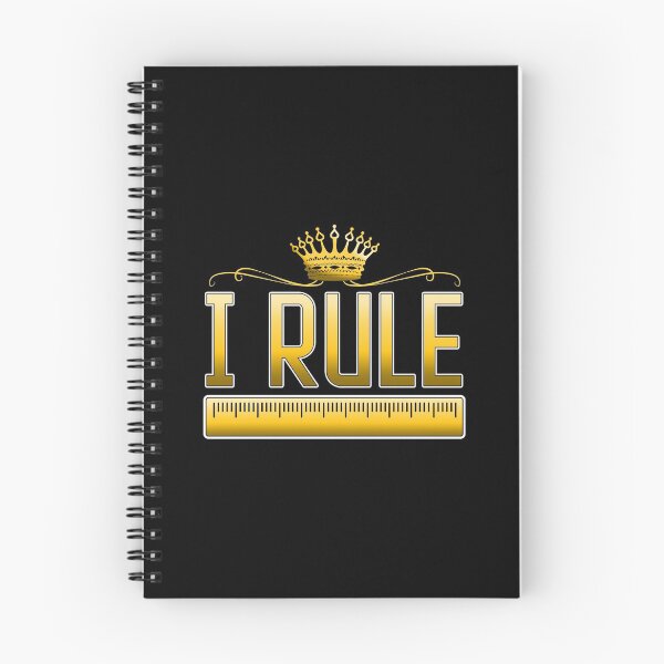 Item preview, Funny I Rule Math Ruler Mathematics Pun Teacher designed and sold by perfectpresents.