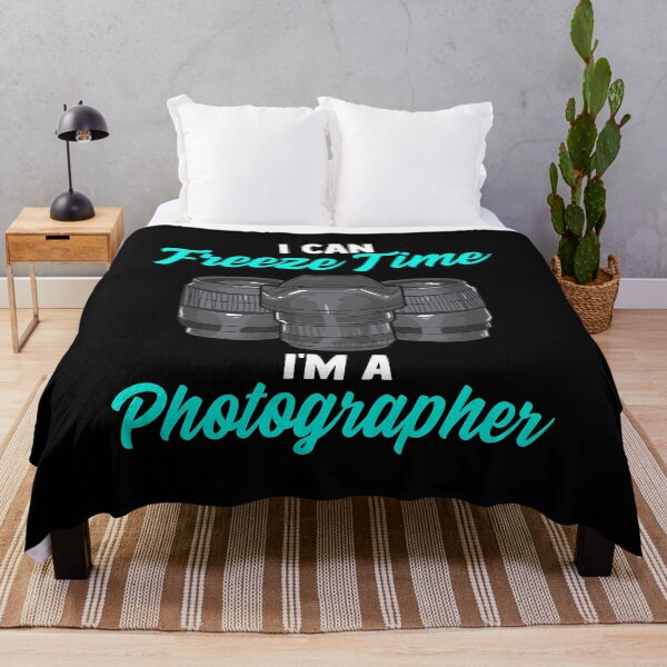 Item preview, Funny I Can Freeze Time I'm a Photographer Pun designed and sold by perfectpresents.