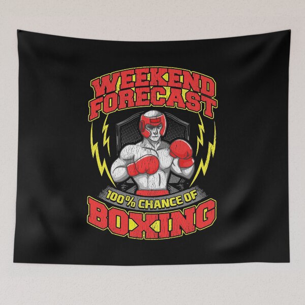 Item preview, Awesome Weekend Forecast: 100% Chance of Boxing designed and sold by perfectpresents.