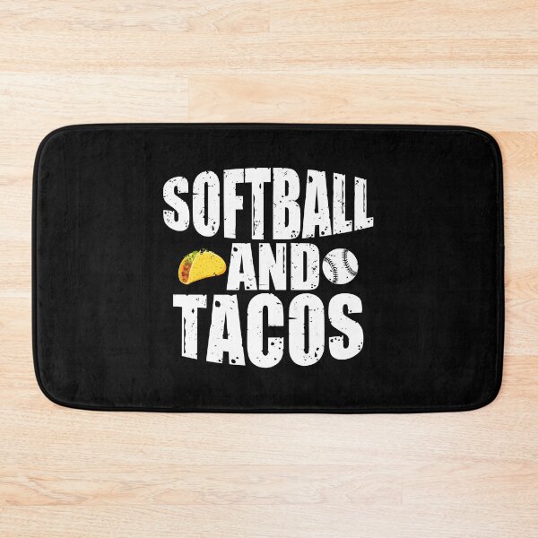Item preview, Softball And Tacos Funny Novelty designed and sold by perfectpresents.