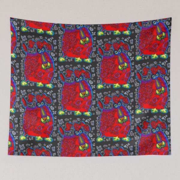 Item preview, BaggyDog Red designed and sold by cuprum.