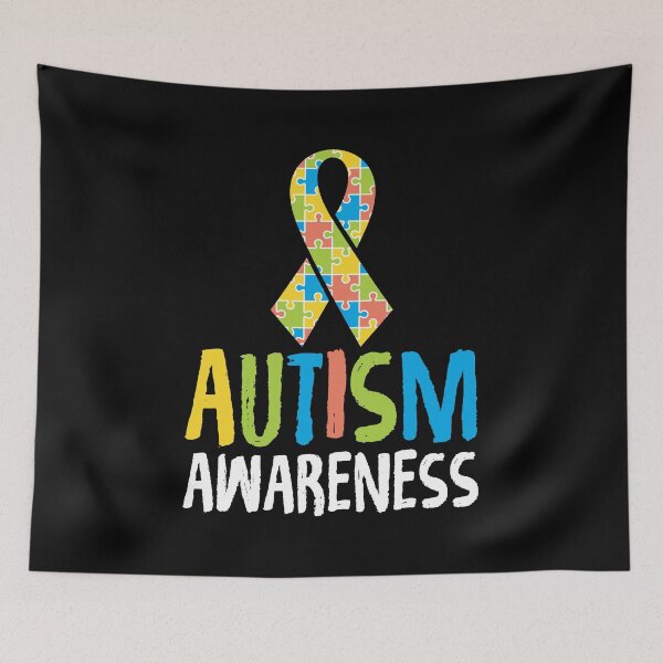 Item preview, Cute Autism Awareness Ribbon Autistic Supporter designed and sold by perfectpresents.