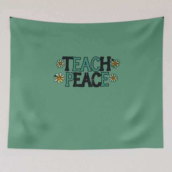 Item preview, Teach Peace designed and sold by FrictionMaxxing.