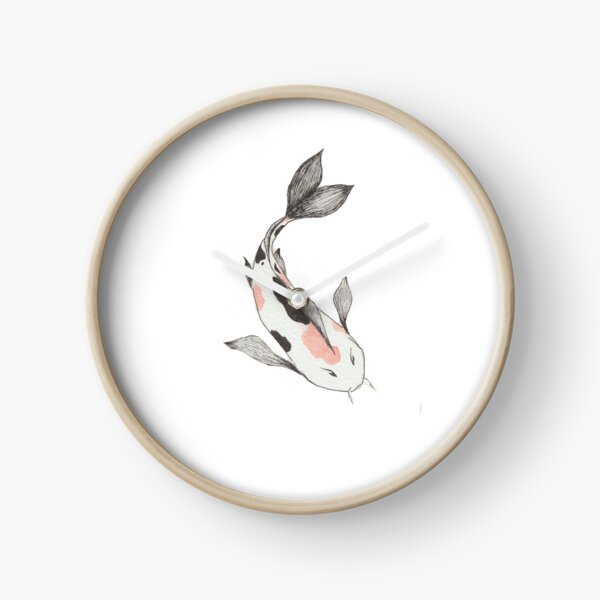 carpe koï Horloge