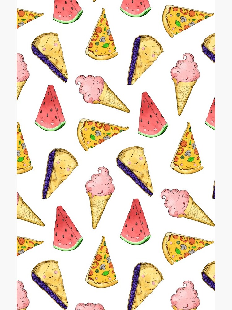 Happy Picnic Triangles by micklyn