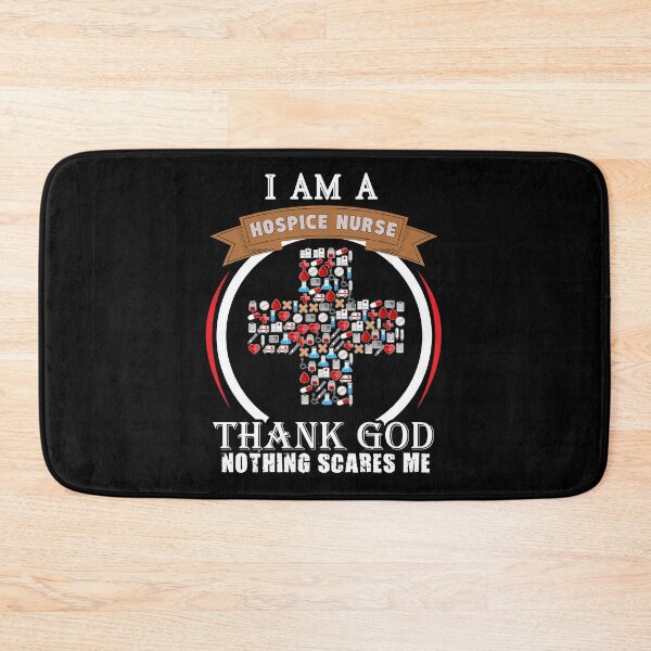 Item preview, I Am A Hospice Nurse, Thank God Nothing Scares Me designed and sold by perfectpresents.