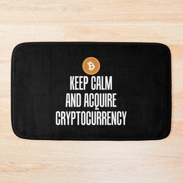 Item preview, Keep Calm And Acquire Cryptocurrency Crypto BTC designed and sold by perfectpresents.