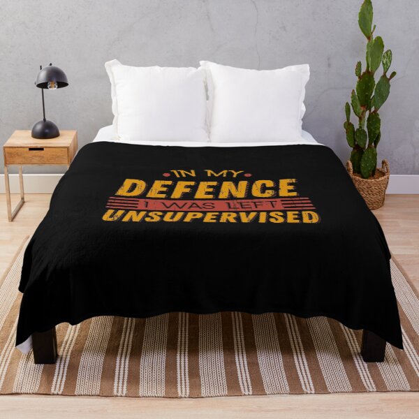 Item preview, Cute & Funny In My Defence I Was Left Unsupervised designed and sold by perfectpresents.