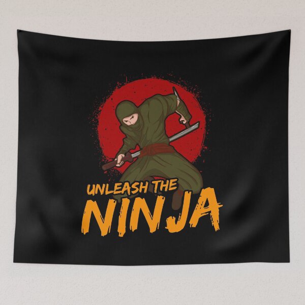 Item preview, Cute & Funny Unleash The Ninja for Ninja Lovers designed and sold by perfectpresents.