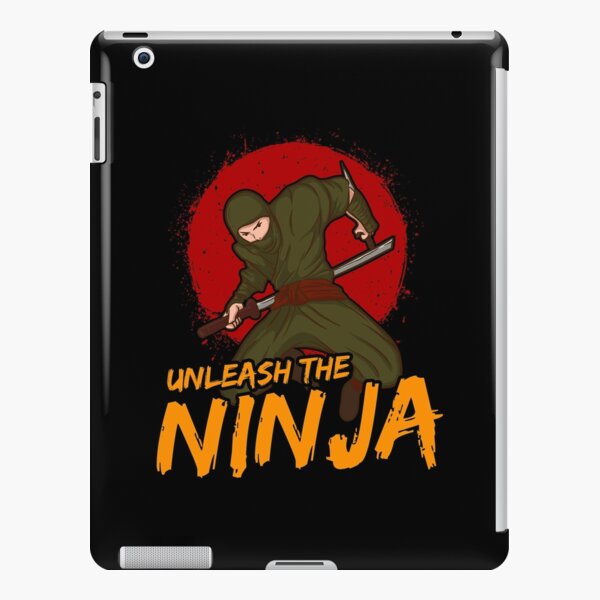 Ninja Ipad Cases Skins Redbubble - red ninja fly kick roblox