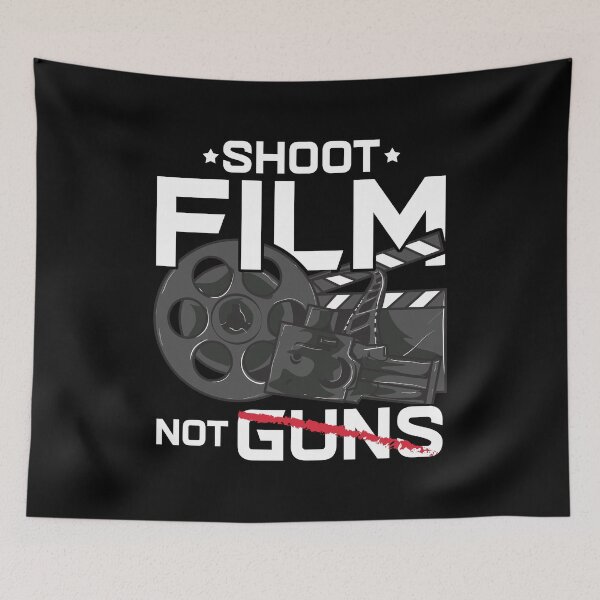 Item preview, Shoot Film Not Guns Peaceful Filmmaker Director designed and sold by perfectpresents.