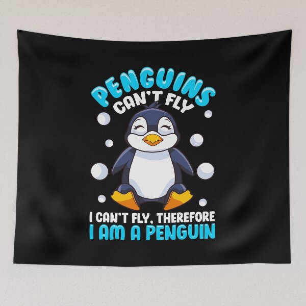 Item preview, Penguins Can't Fly, Therefore I Am a Penguin designed and sold by perfectpresents.