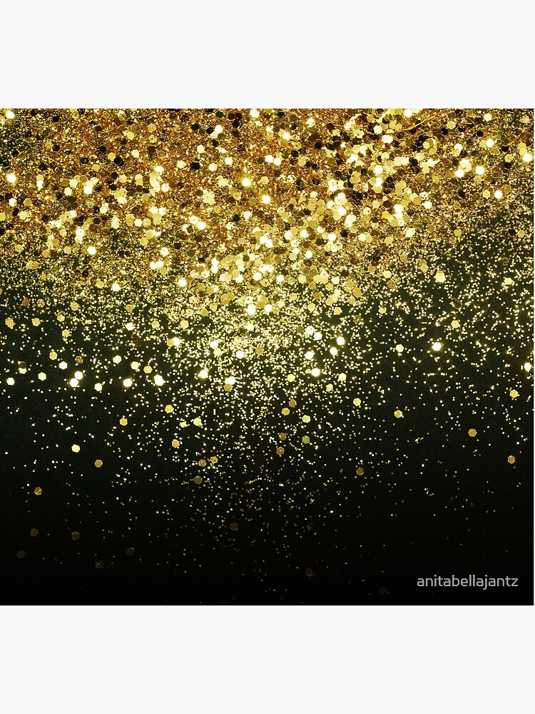 Gold Glam #1 (Photo of Glitter Only - Not Reflective) Socks for Sale by  anitabellajantz