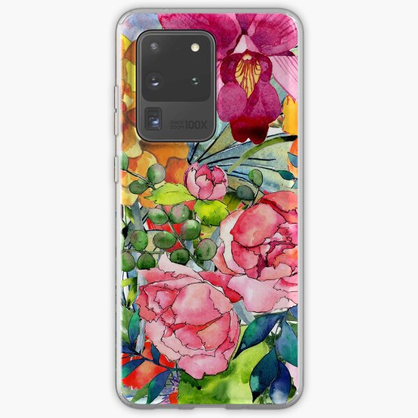 Item preview, Watercolor Flowers No3 designed and sold by Jirka Svetlik, DistinctyDesign.
