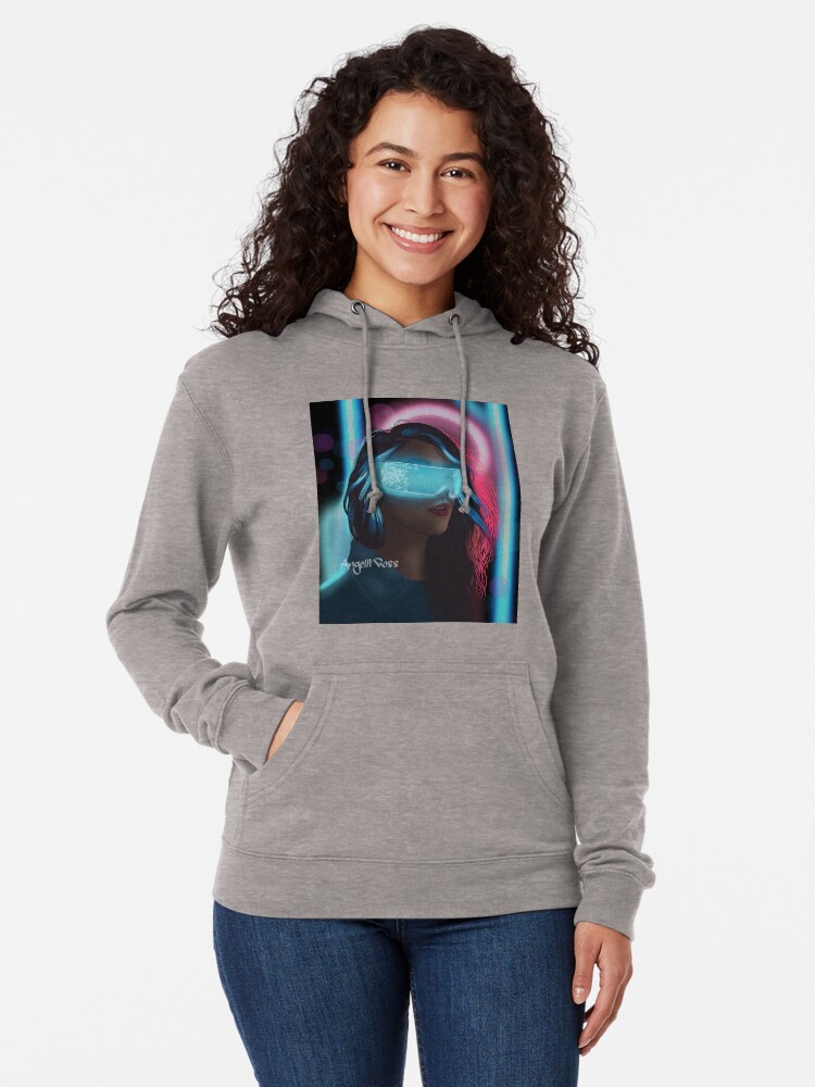 cyber girl hoodie