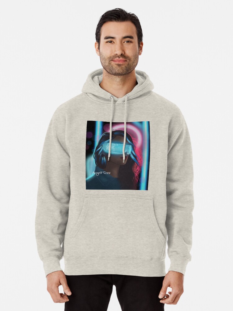 cyber girl hoodie