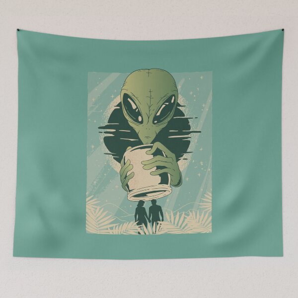 Item preview, Huge Alien and Humans designed and sold by FFelder.