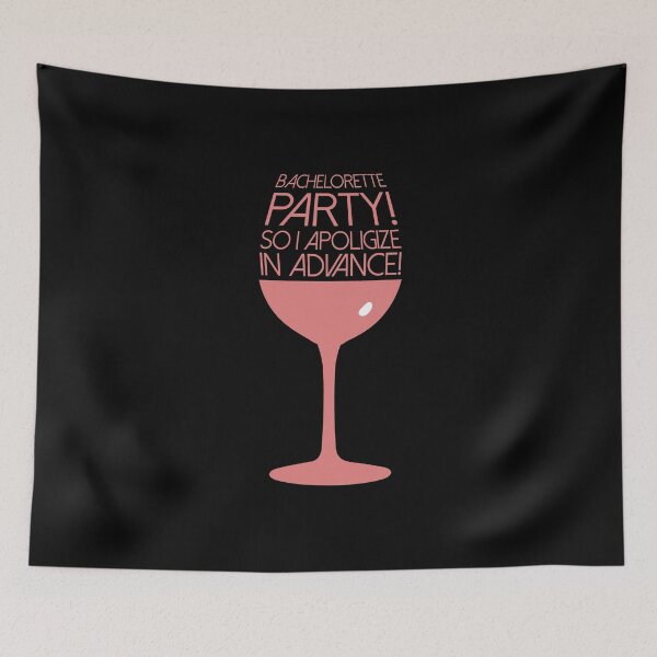 Item preview, Cute Bachelorette Party So I Apologize In Advance! designed and sold by perfectpresents.
