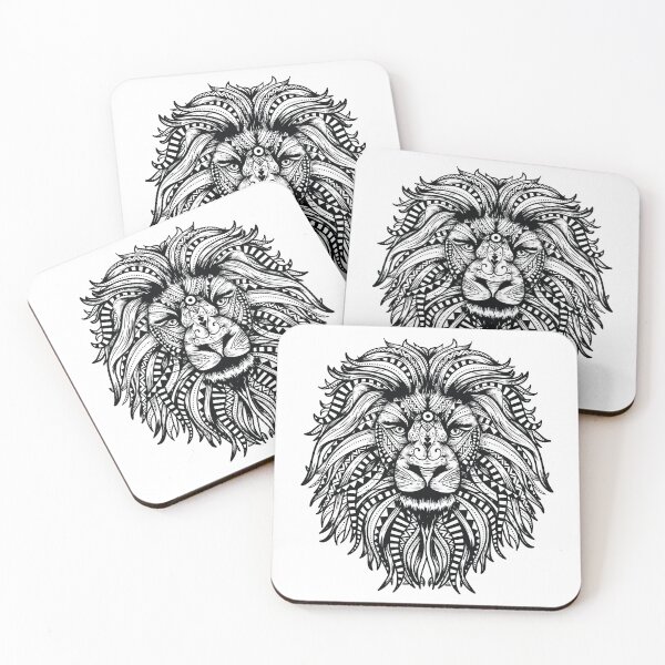 Item preview, Lion mandala. designed and sold by emphatic.