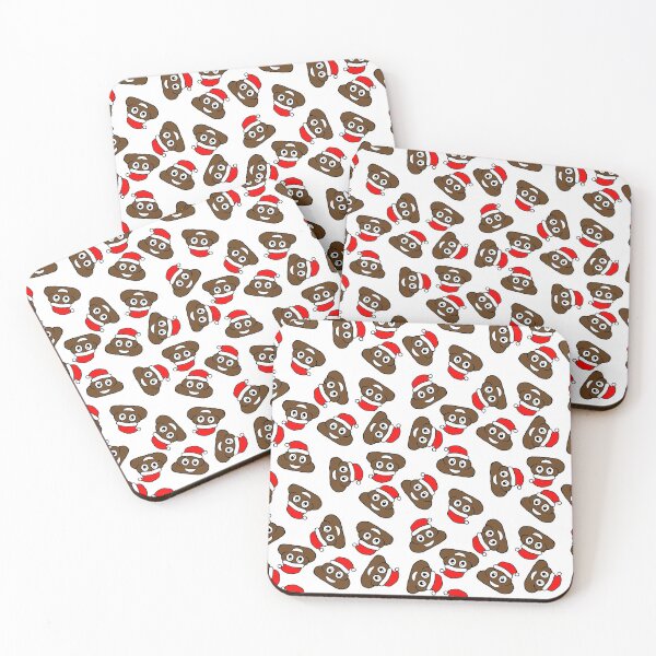 Item preview, christmas poo emoji designed and sold by B0red.