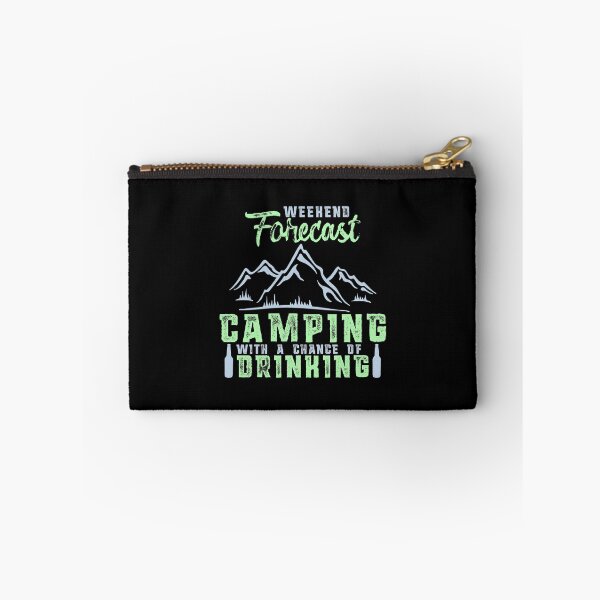 Item preview, Weekend Forecast Camping with a Chance of Drinking designed and sold by perfectpresents.