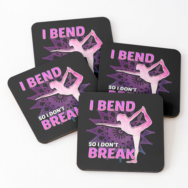 Item preview, Cute Yoga I Bend So I Don't Break Flexibility designed and sold by perfectpresents.