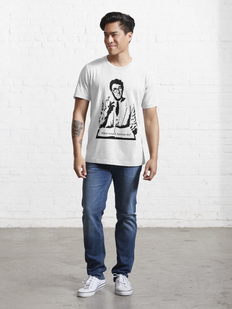 Alternate view of What would Atticus do? Essential T-Shirt