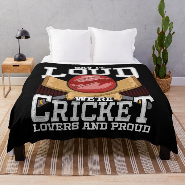 Item preview, Funny Say It Loud We're Cricket Lovers And Proud designed and sold by perfectpresents.