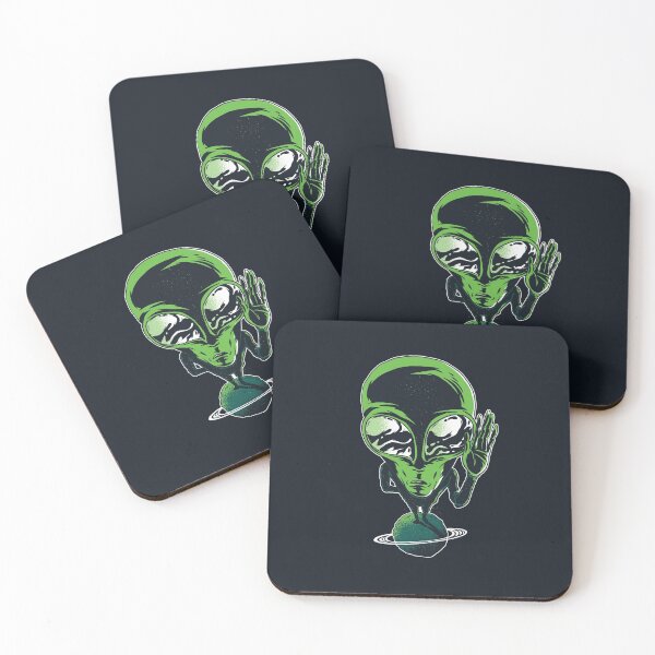 Item preview, Alien standing on small  Planet designed and sold by FFelder.