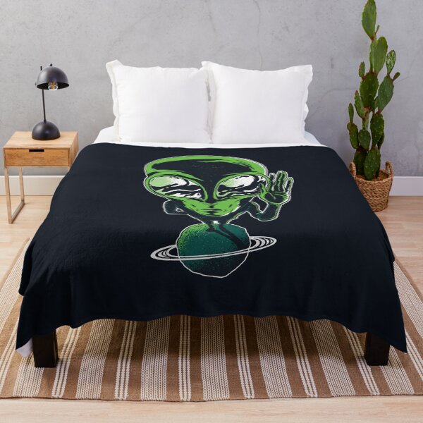 Item preview, Alien standing on small  Planet designed and sold by FFelder.