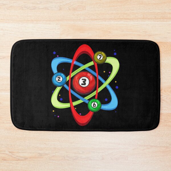 Item preview, Awesome Billiards Ball Atom Science Pool Player designed and sold by perfectpresents.
