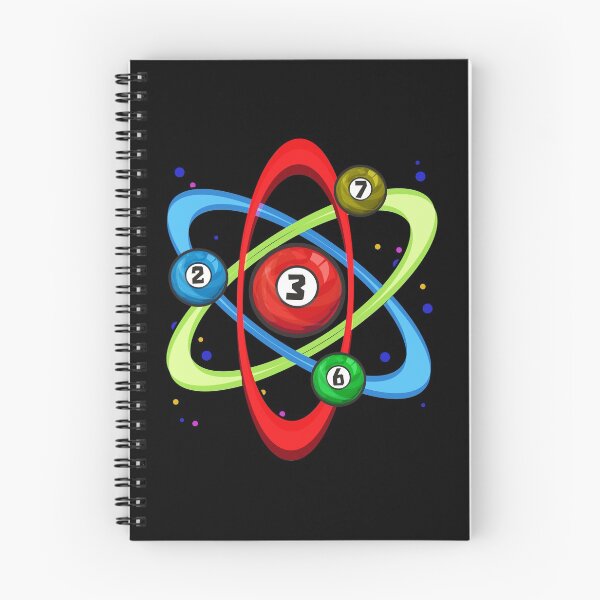 Artikelvorschau, Fantastischer Billard-Ball-Atom-Wissenschafts-Pool-Spieler entworfen und verkauft von perfectpresents.