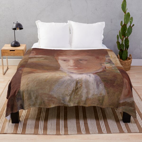 Item preview, Miss Mary Ellison portrait of a lady  - mary cassatt  designed and sold by Vintage Designs +.