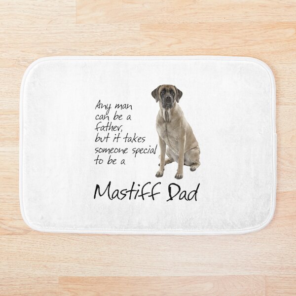 Mastiff Dad Bath Mat