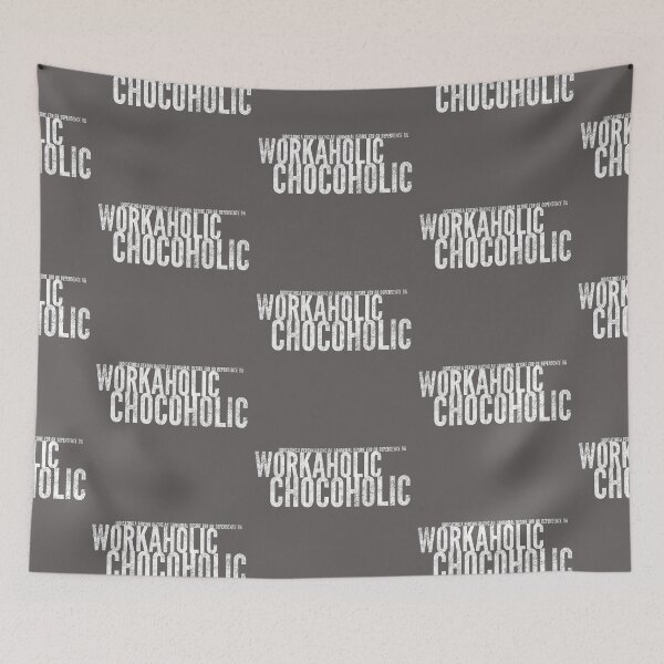 Item preview, Work and chocolate - funny meme - designed and sold by vibeno1.