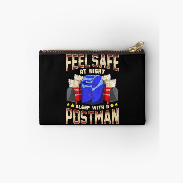 Item preview, Funny Feel Safe At Night, Sleep With a Postman Pun designed and sold by perfectpresents.